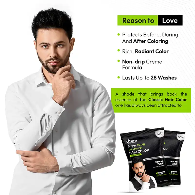 benefits of hair color shampoo pack of 10